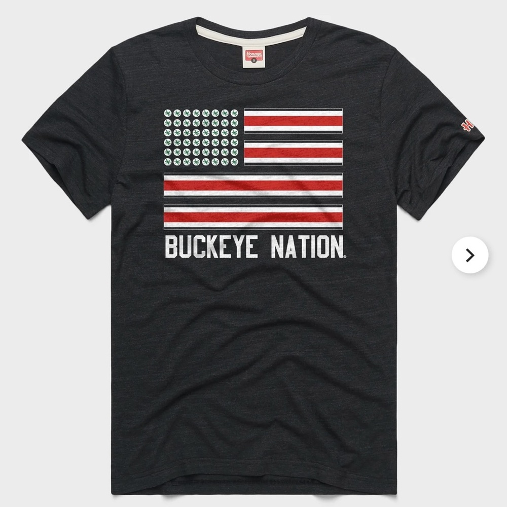 NWT Homage Ohio State Buckeye Nation t-shirt